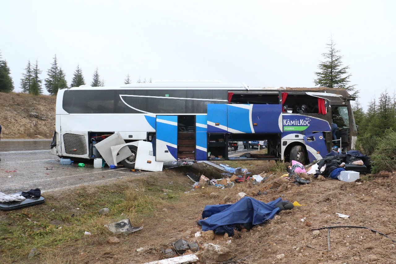 Eskişehir’deki otobüs kazasında hava koşullarında uyulmamış